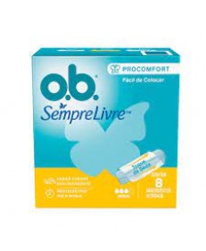 ABSORVENTE INTERNO O.B. PROCOMFORT MNI COM 8UN