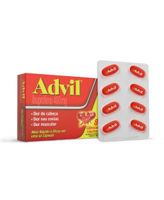 ADVIL 400MG C/8 CAPS