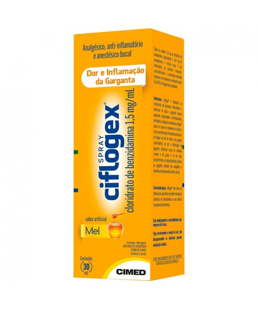 CIFLOGEX SPRAY SABOR MEL