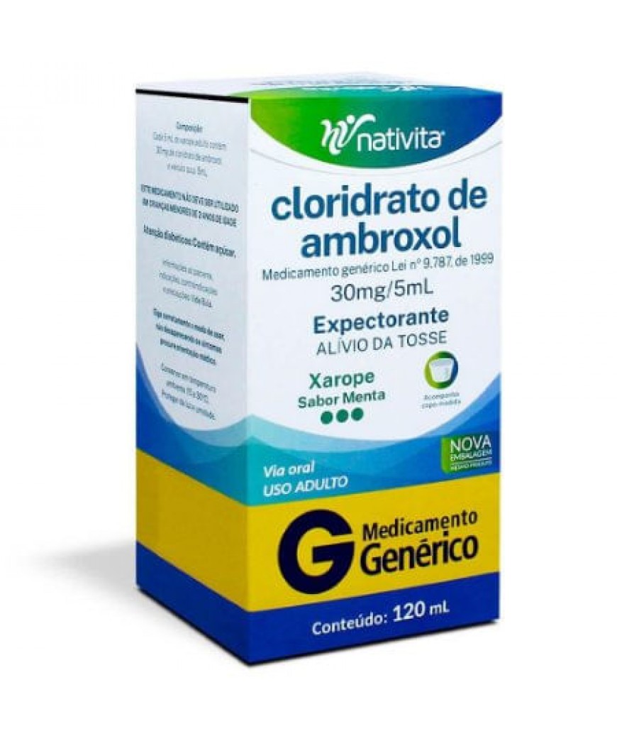 CLORIDRATO DE AMBROXOL 30MG/5ML