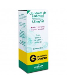 CLORIDRATO DE AMBROXOL GOTAS 50ML