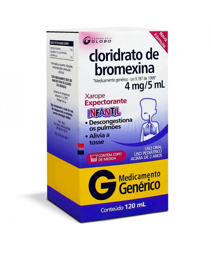 CLORIDRATO DE BROMEXINA INFANTIL