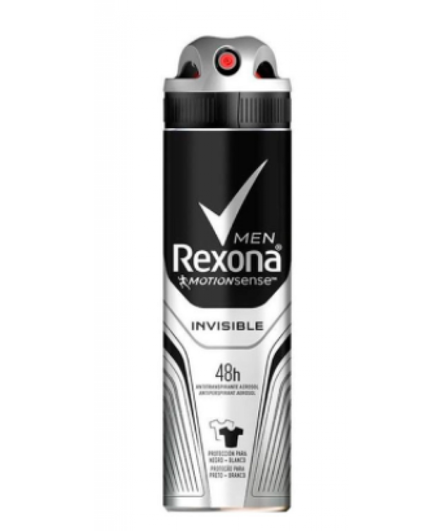 DES AER REXONA 72H INVISIBLE MASC150ML