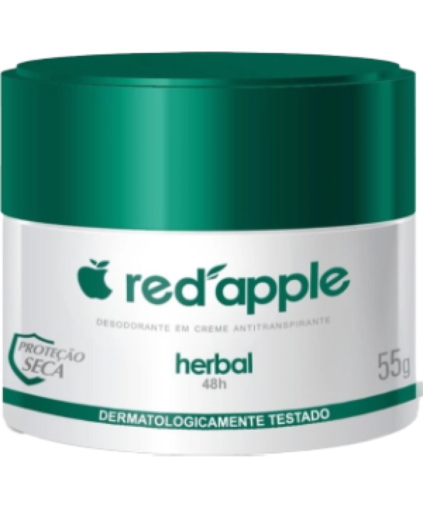 DESODORANTE RED APPLE CREME HERBAL 55GR