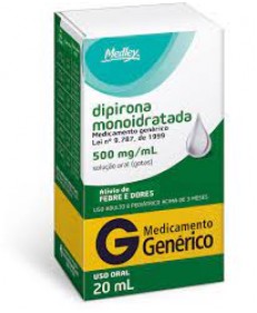 DIPIRONA MONOIDRATADA GOTAS 500mg/ml