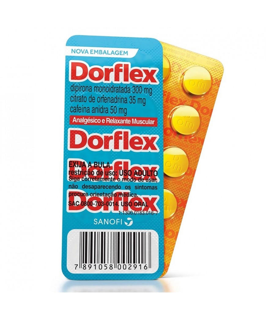 DORFLEX CARTELA C/10