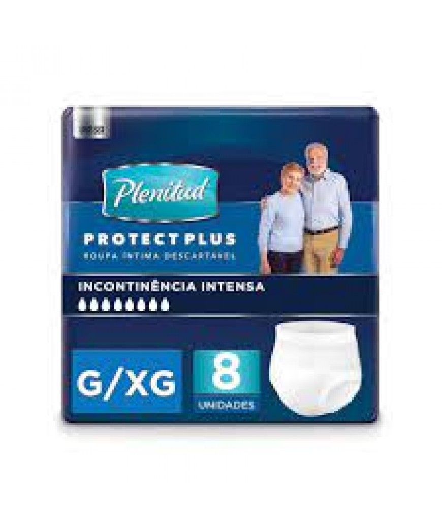 FRALDA PLENITUDE G/XG 8 UNIDADES
