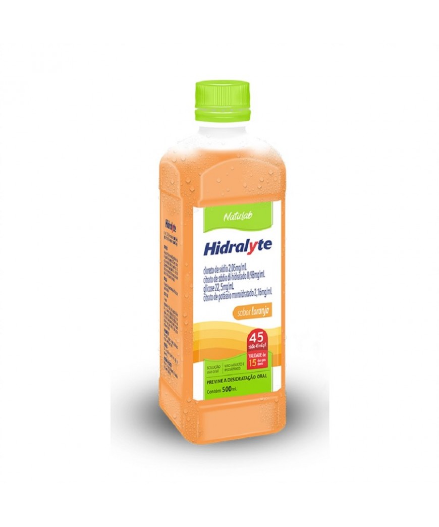 HIDRALYTE LARANJA 500ML
