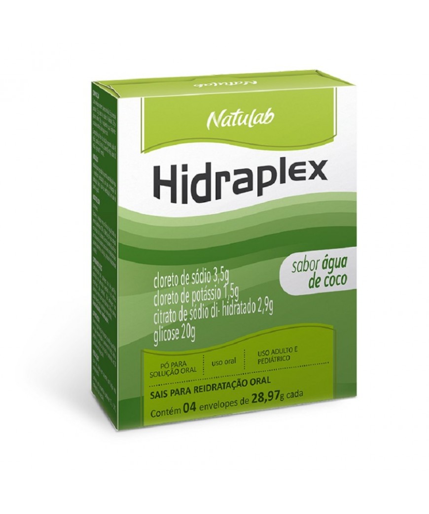 HIDRAPLEX SACHE AGUA DE COCO C/4