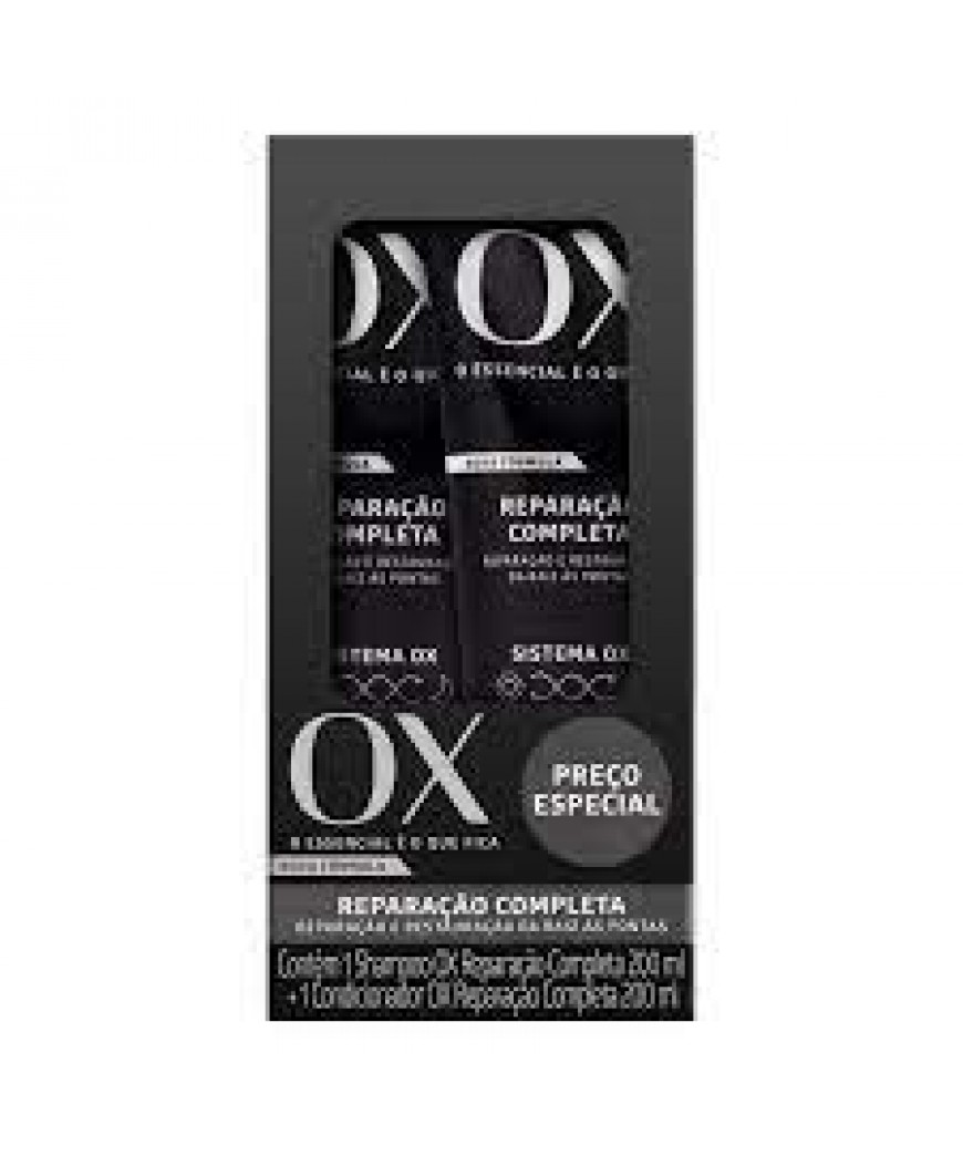KIT SH+COND OX REPARAÇÃO COMPLETA 200ML