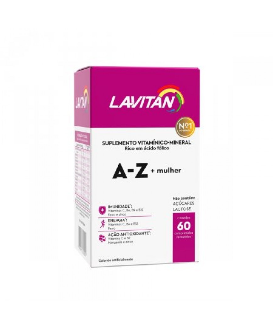 LAVITAN A-Z + MULHER C/60