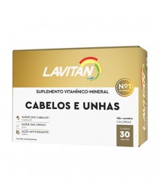 LAVITAN CABELOS E UNHAS C/30