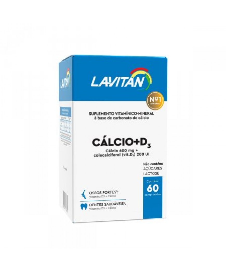 LAVITAN CALCIO 600MG + D3200UI