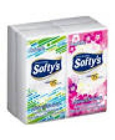 LENCO DE PAPEL BOLSO SOFTYS C/4