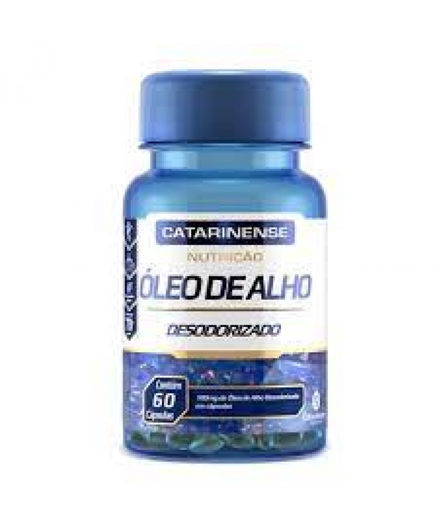 OLEO DE ALHO DESODORIZADO C/60