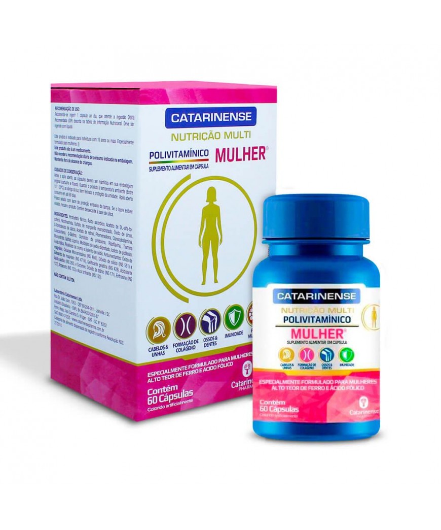 POLIVITAMINICO MULHER 60 CPS