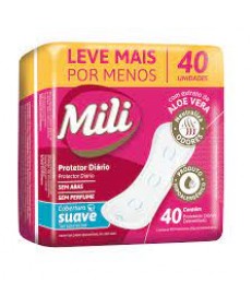 PROTETOR DIARIO MILI COM 40UN