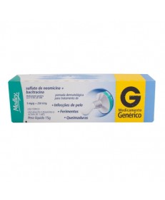 SULFATO DE NEOMICINA+BACITRACINA 50G