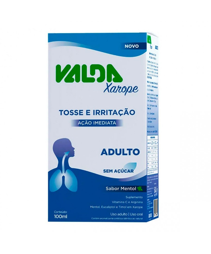 VALDA ADULTO XAROPE 100ML