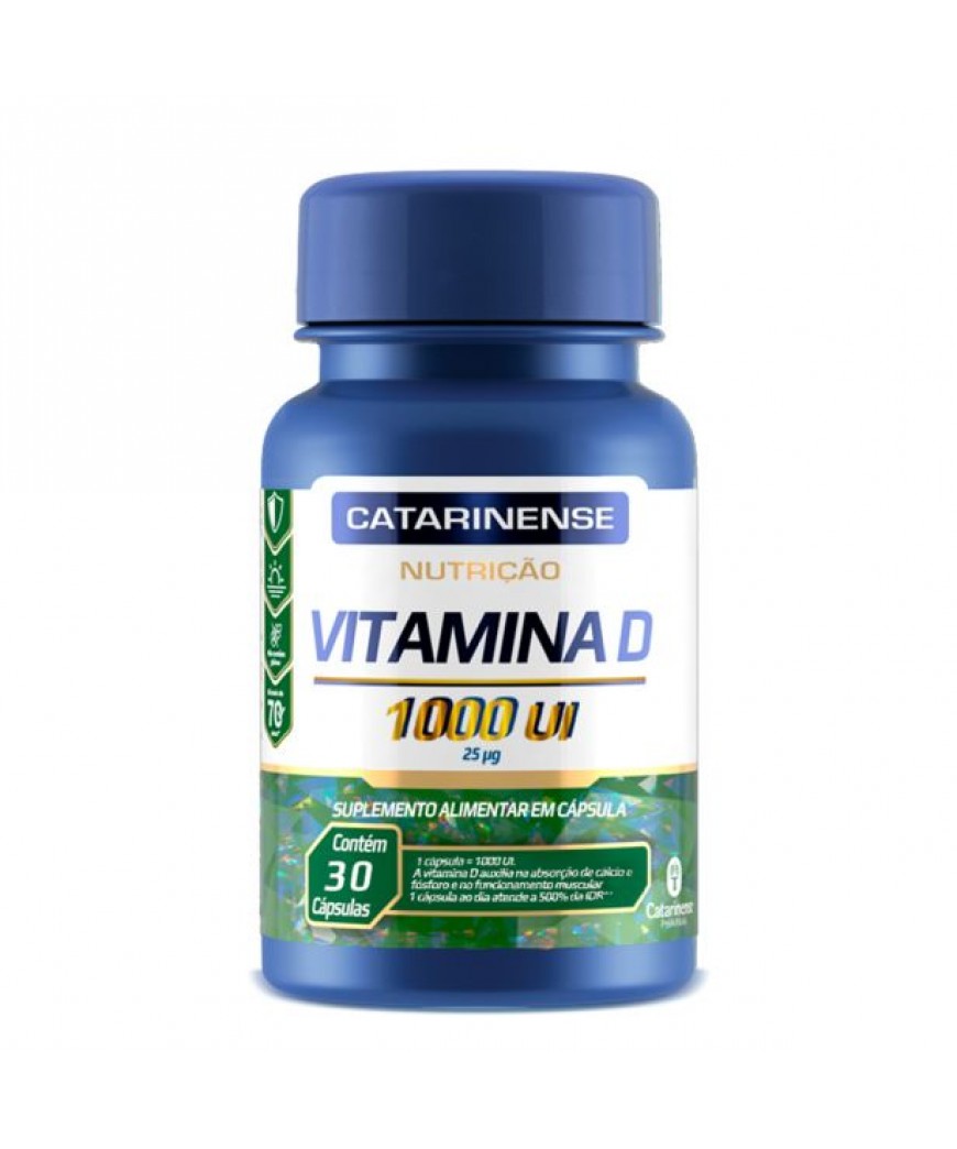 VITAMINA D 1000UI 30 CPS