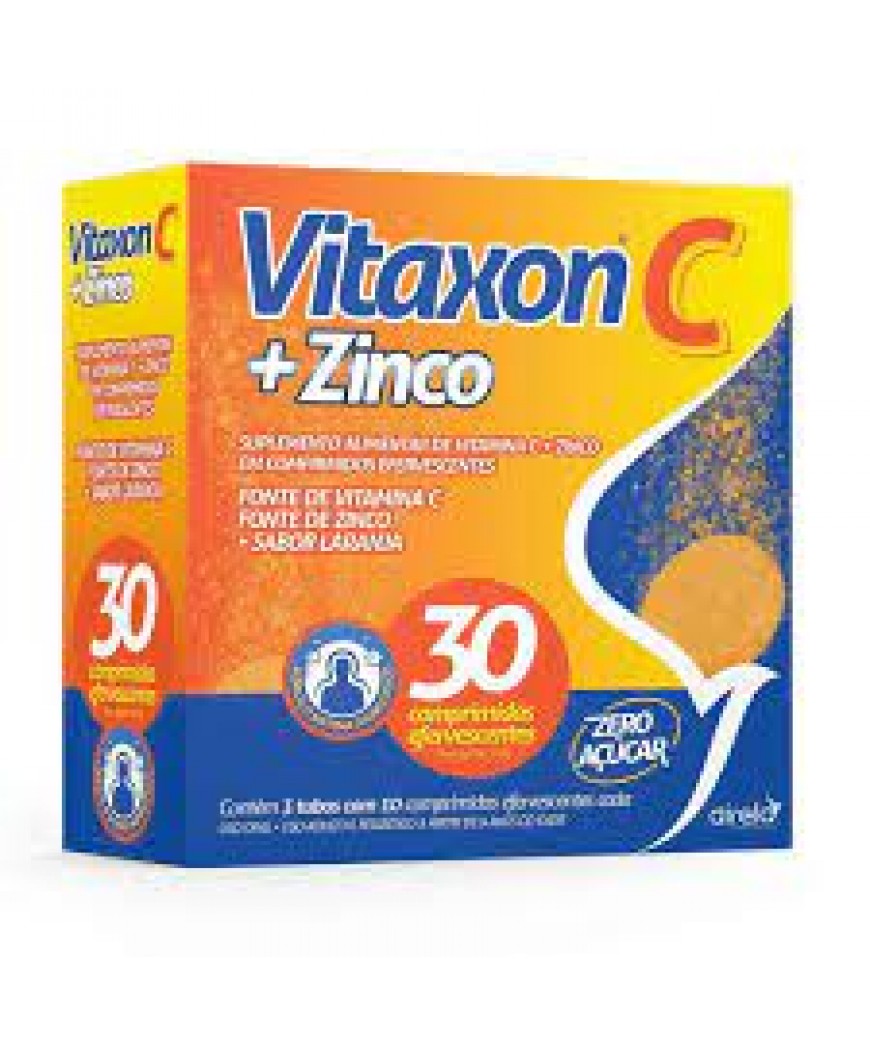 VITAXON C 1G EFERV SAB LARANJA C/30